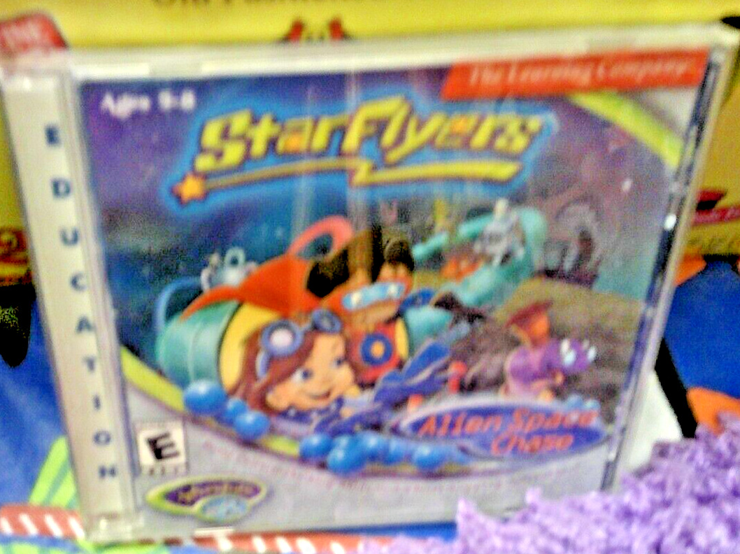Star Flyers: Alien Space Chase PC MAC CD AGES 5-8 THE LEARNING COMPANY