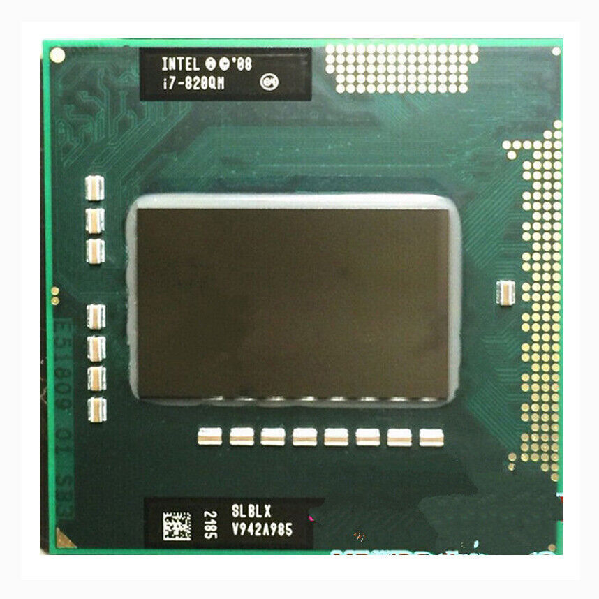 Intel Core i7 i7-620M i7-640M i7-720QM i7-820QM i7-840QM Socket G1 CPU Processor