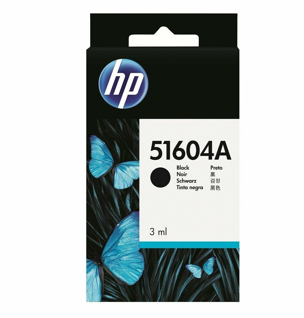 HP 51604A Black Ink Cartridge for QuietJet 2228A 2227A 2227B 2225 2225A