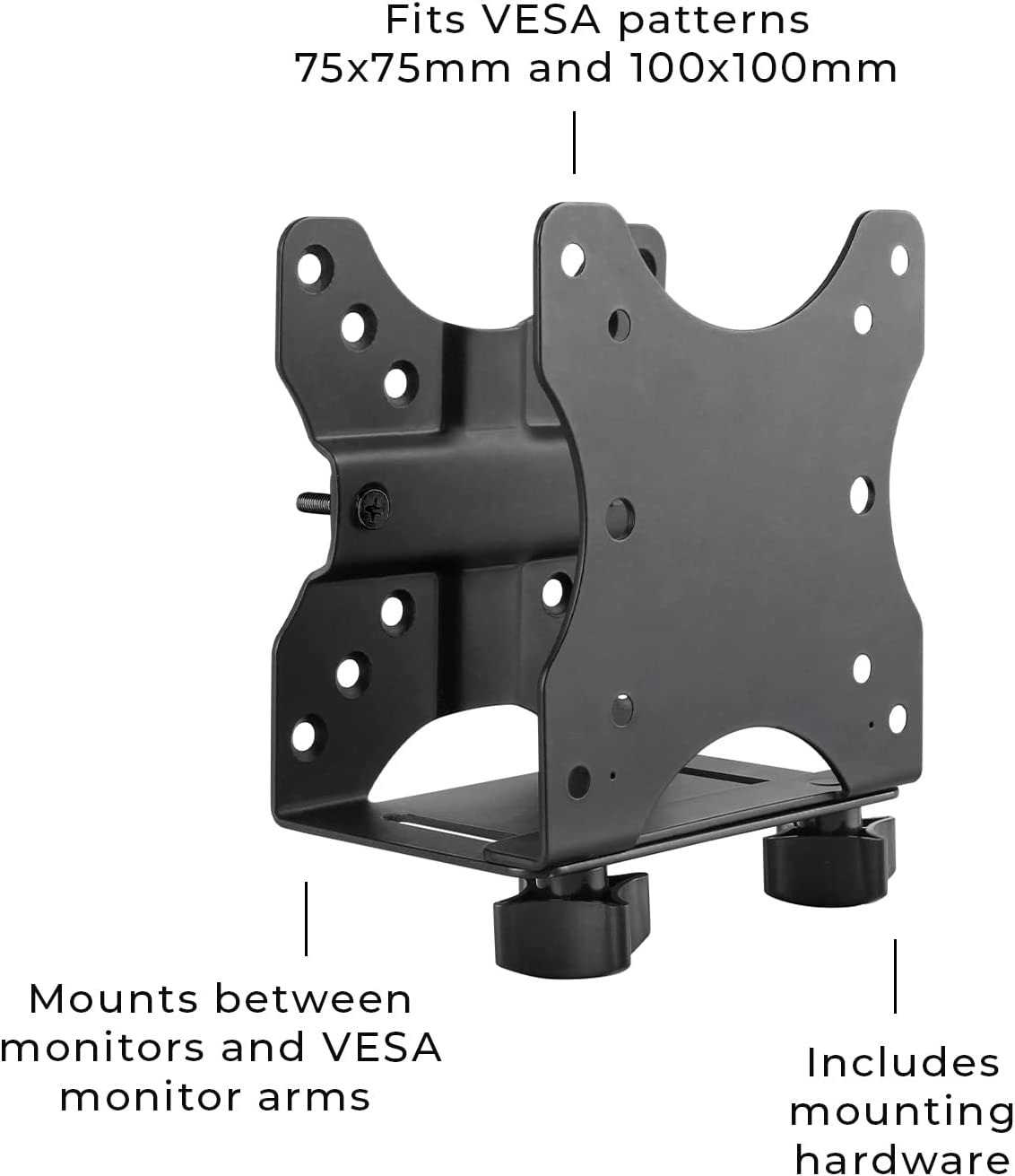 Thin Client Mount Bracket | Mount a Mini PC or Computer to a VESA Monitor Arm