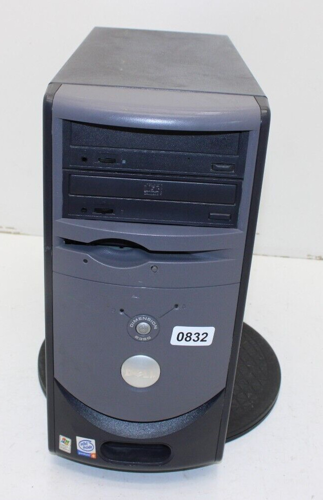 Dell Dimension 2350 Desktop Computer Intel Pentium 4 512MB 128GB SSD Windows 98