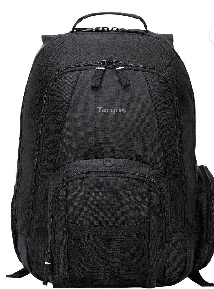 NEW  Targus Grove Laptop Backpack CVR600-76, fits up to 15.6” Laptop, - Black