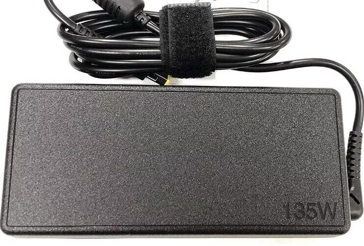 New Genuine Laptop Charger 135W 20V 6.75A Slim Tip ADL135NDC3A (888015027) AC...