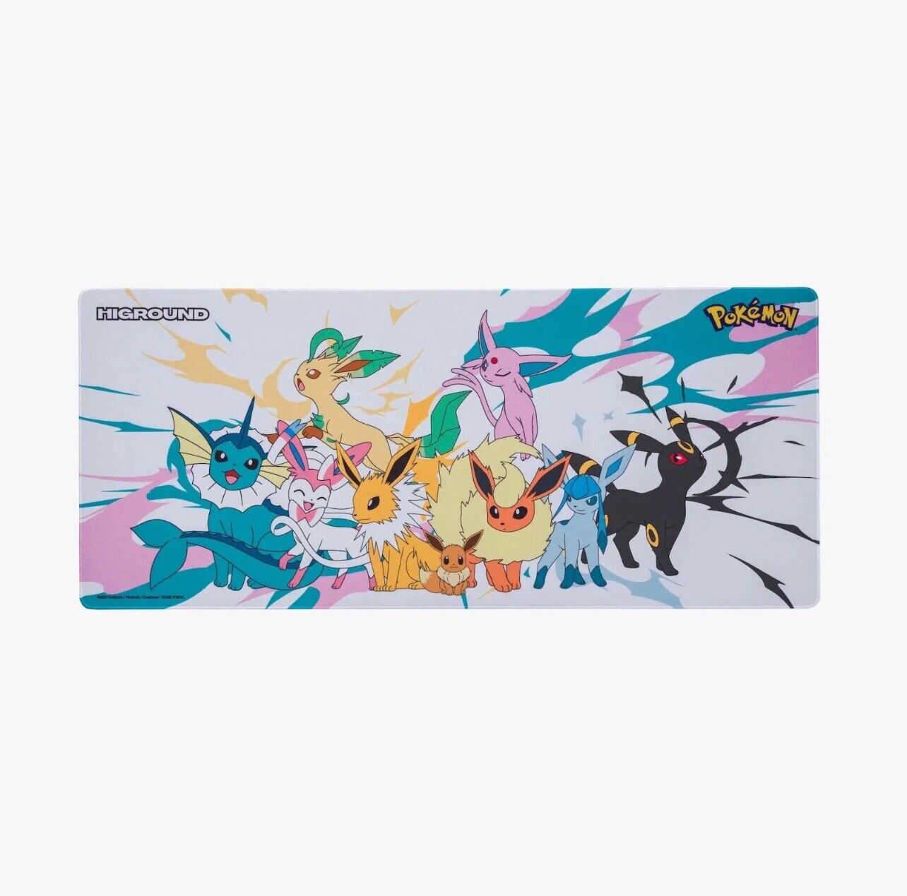 Pokémon x Higround Mousepad XL Eevee Eeveelutions