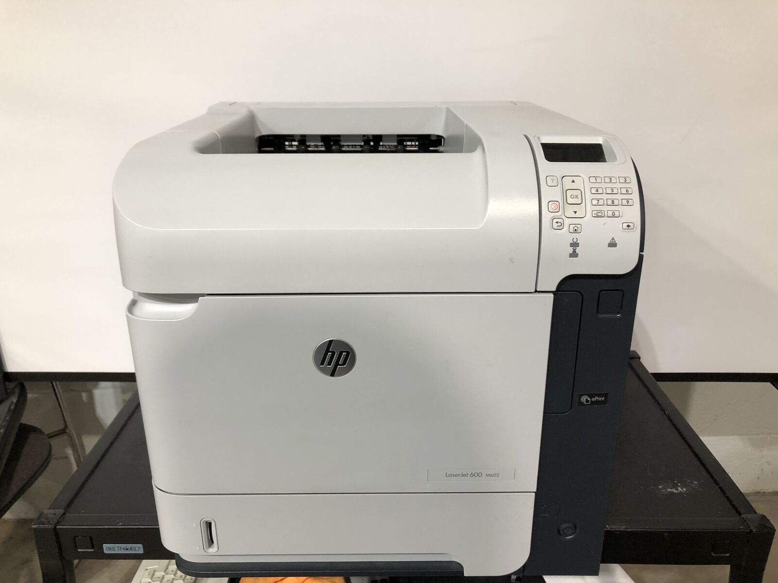 HP LaserJet Enterprise 600 M602n Workgroup Laser Printer 120k pg ct NO TONER