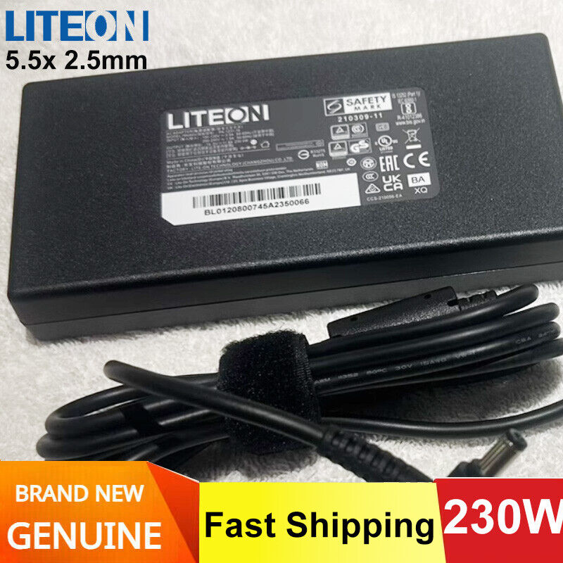 PA-1231-16 Original LITEON 19.5V 11.8A 5.5×2.5mm AC Adapter Power Supply Charger