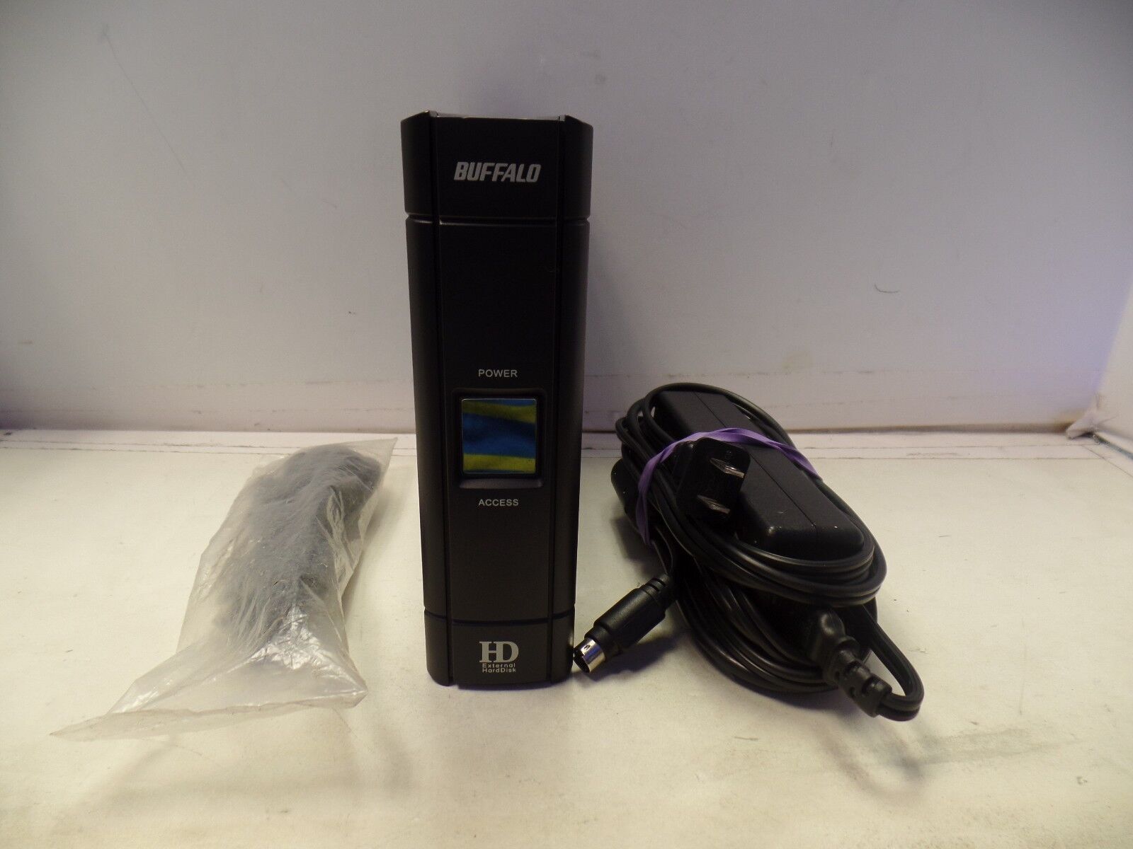 Buffalo Technology 500 GB,External,7200 RPM (HD-HS500U2) Hard Drive MINT CONDITI