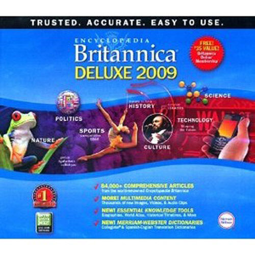 Encyclopedia Britannica 2009 DVD Deluxe Edition 