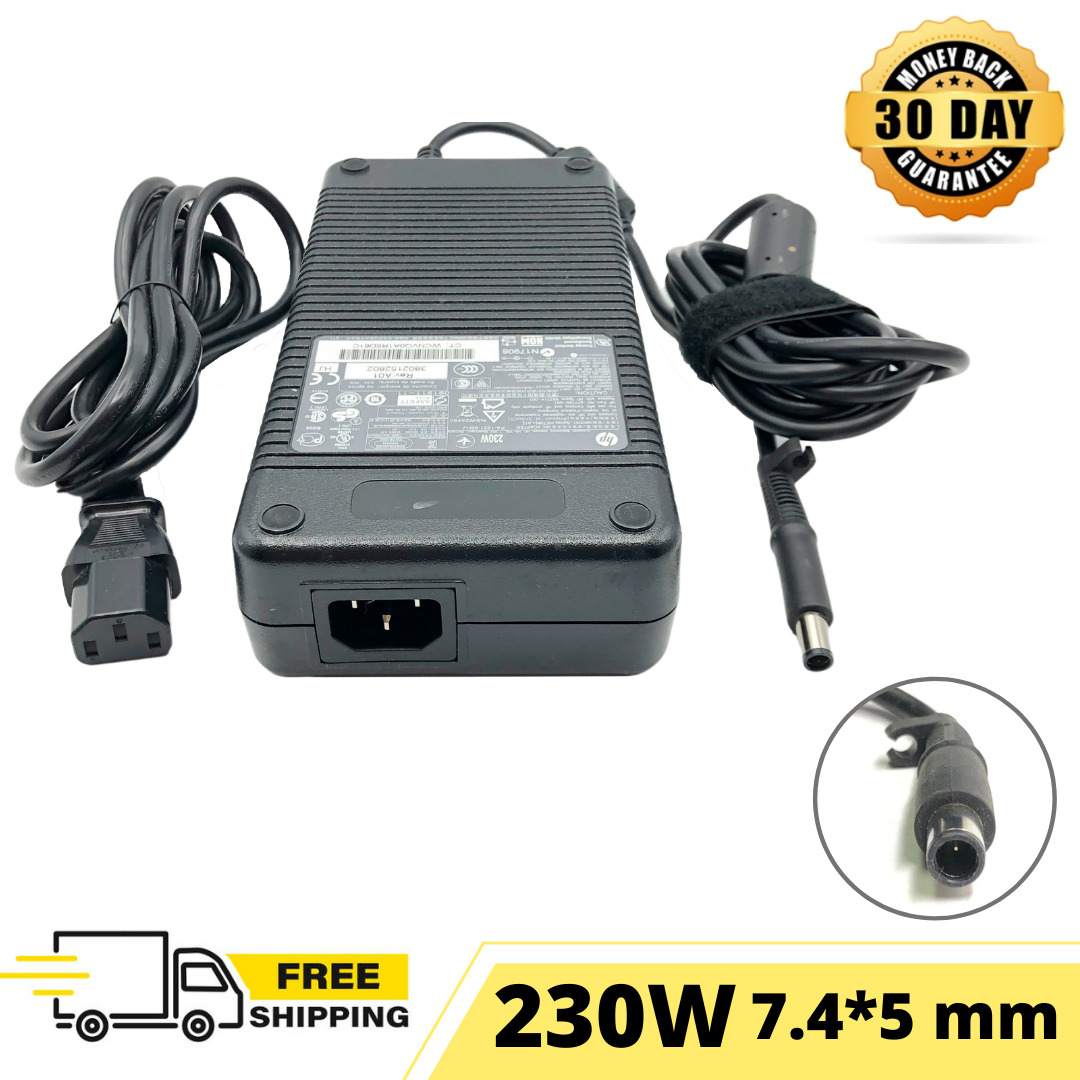 230W Genuine HP AC/DC Adapter for MSI MS-1782 1783 1785 179C Charger +Cord