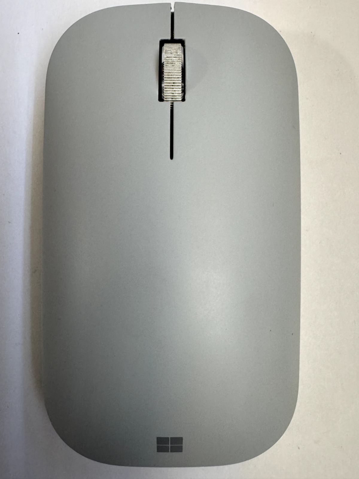 Microsoft - Modern Mobile Wireless BlueTrack Mouse -  light gray KTF-00056