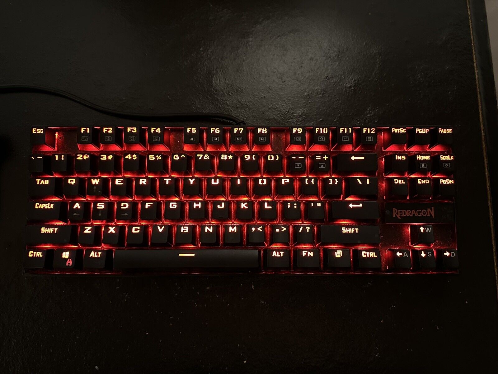 Redragon K552-N KUMARA Mechanical Gaming Keyboard RED BACKLIGHT 🔥