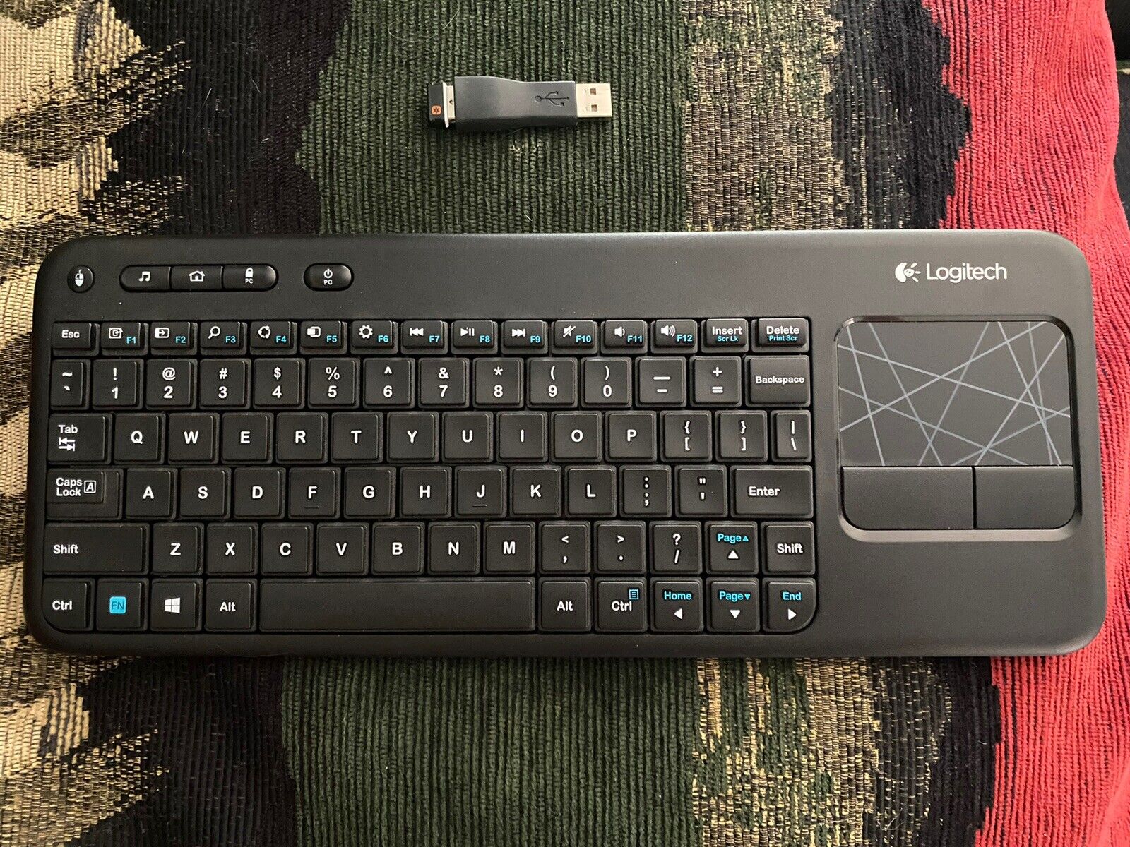 logitech wireless keyboard K400r