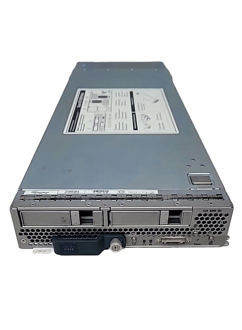 Cisco N20-B6625-1 V02 UCS B200 BLD SRVR + 2X E5648 + 96GB RAM 