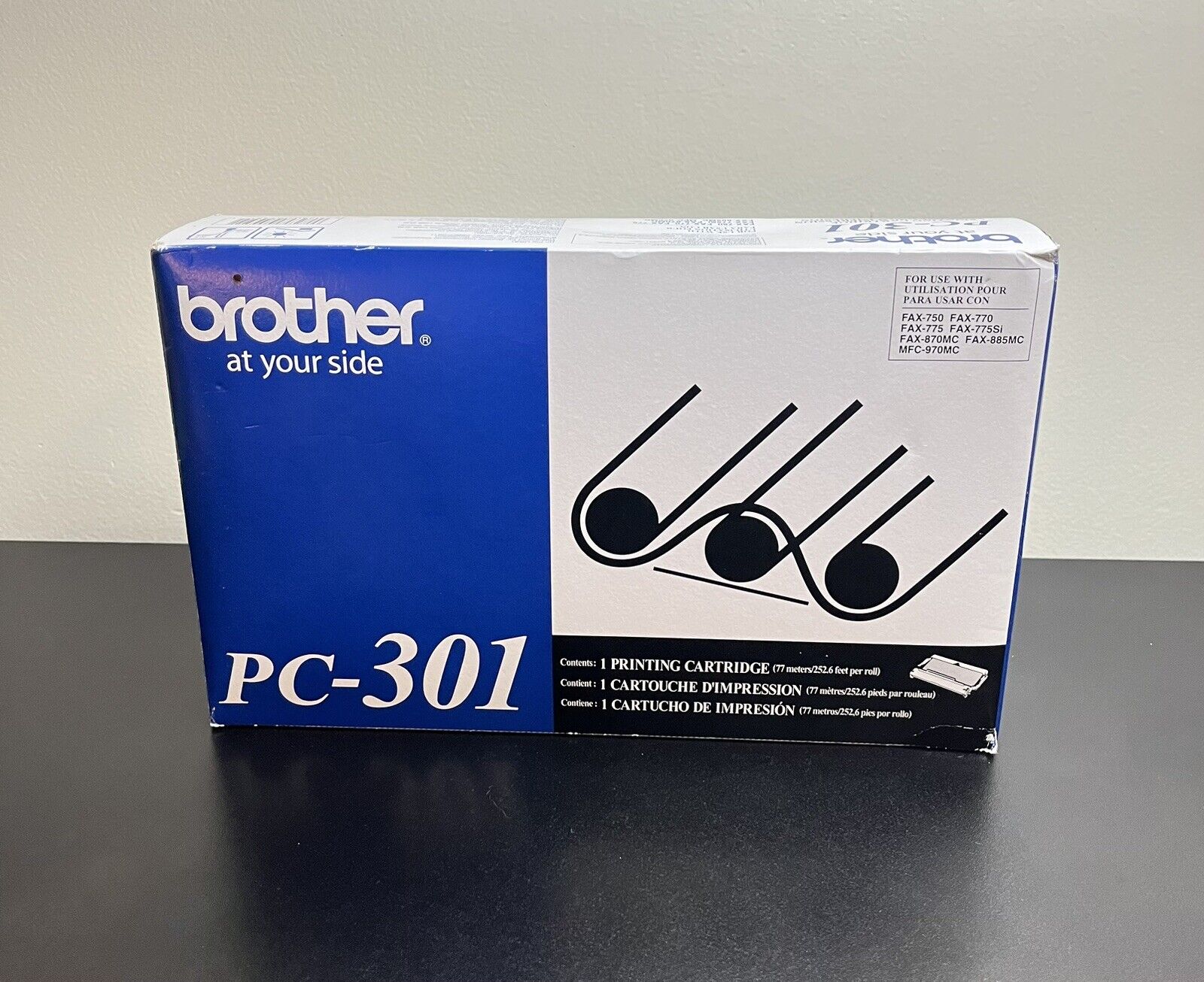 Genuine Brother PC-301 printing cartridge