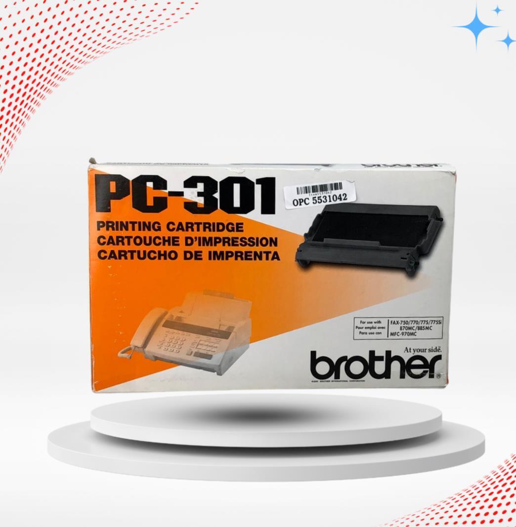 Brother PC-301 Fax Printing Cartridge OEM Fax-750 -770- 775 New