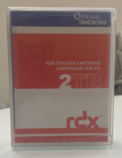 Tandberg RDX 8731-RDX 2TB External Hard Drive Cartridge