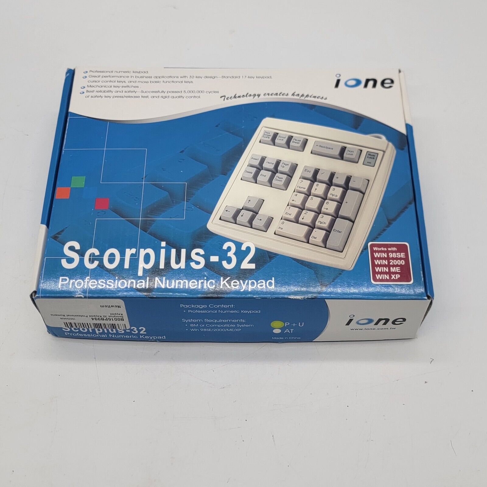 Scorpius 32 Keypad Professional Numeric Keypad