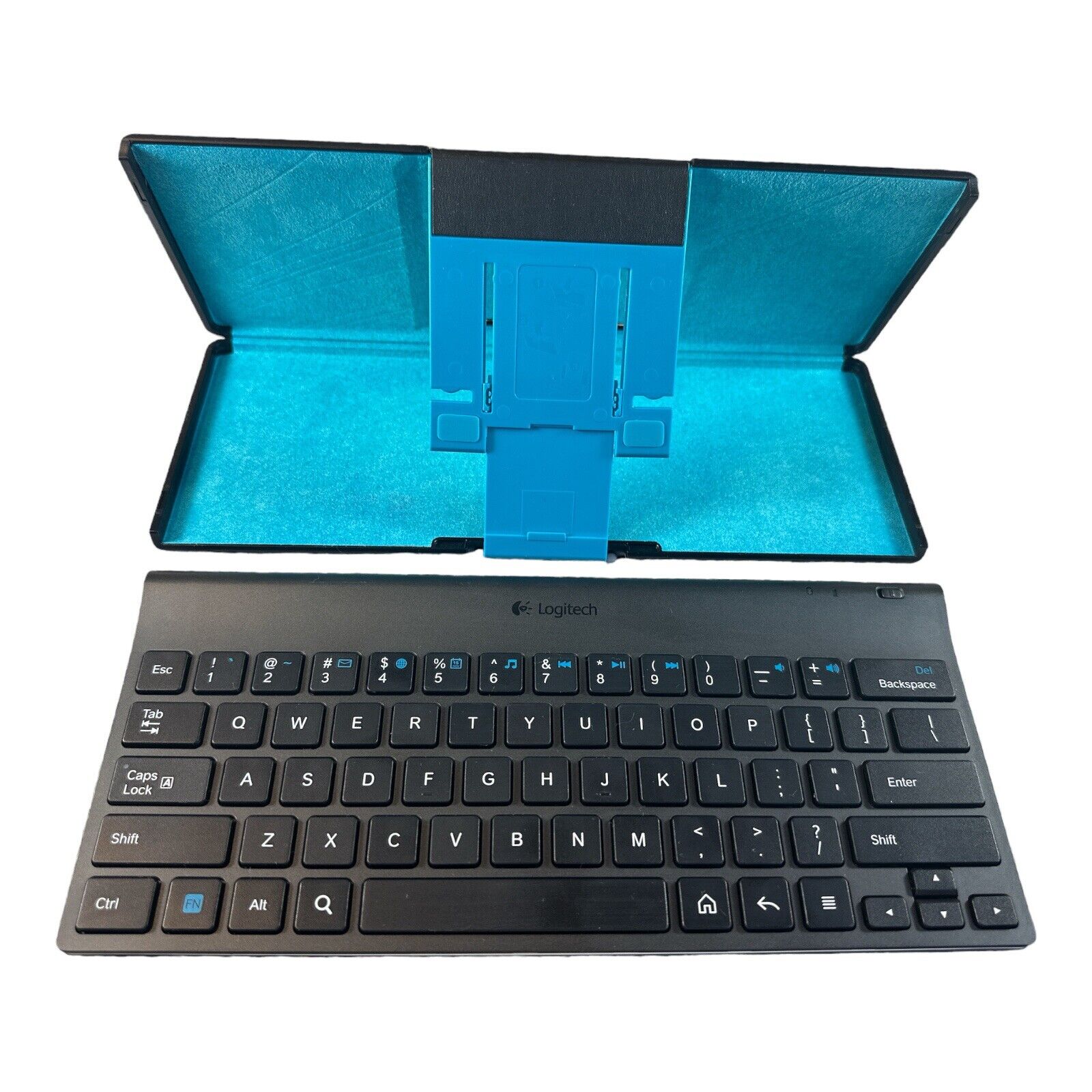Logitech 65-Key Bluetooth v3.0 Keyboard for iPad & Android Tablets 3.0+ Black