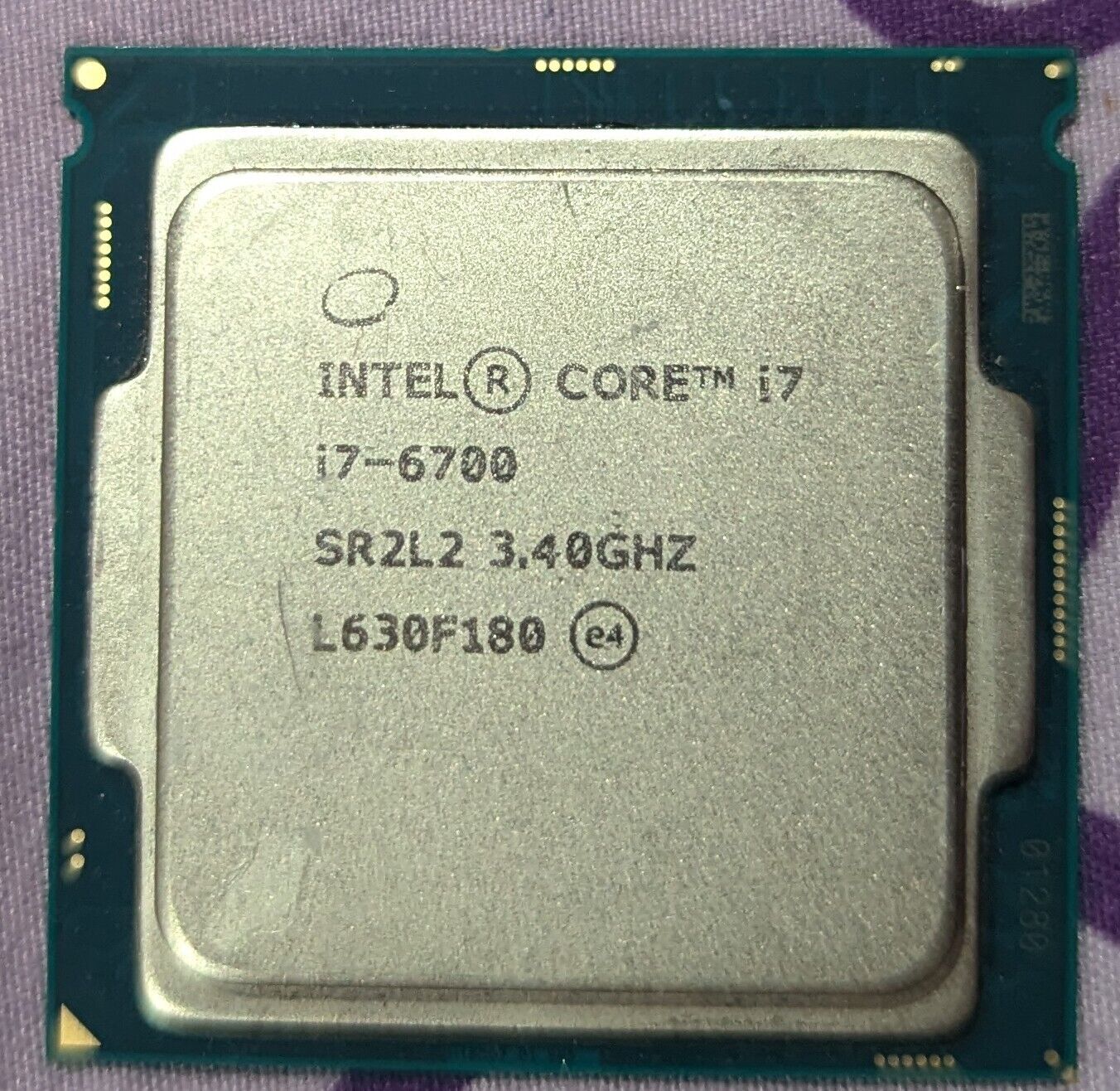 Intel Core i7-6700 Processor (3.40 GHz, 4 Cores, LGA 1151) - SR2L2