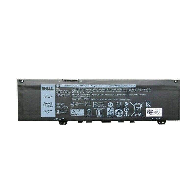 Genuine 38Wh F62G0 39DY5 RPJC3 Battery For Dell Inspiron 13 5370 7370 7373 7380