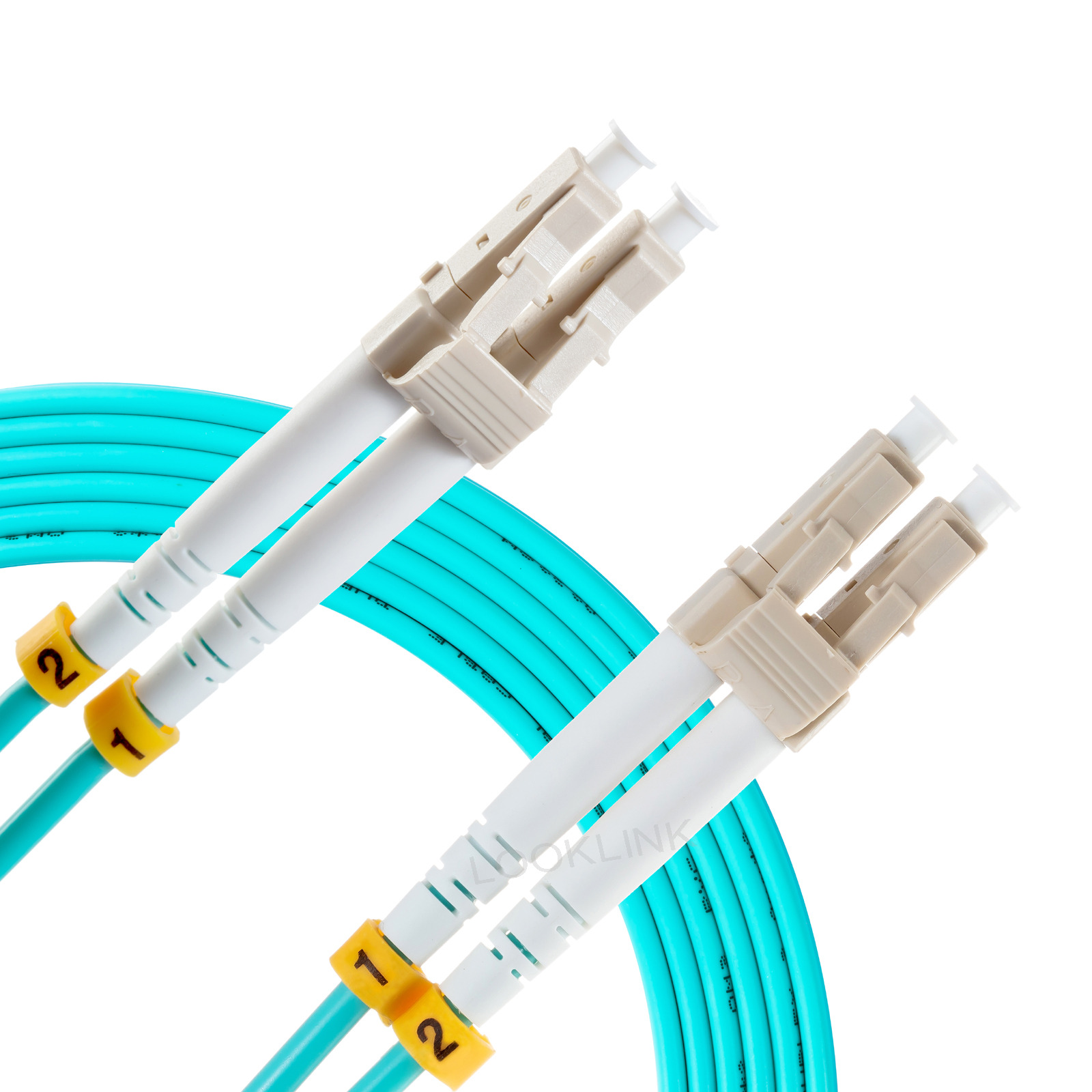 10M-30M Length 10G-50/125 OM3 Multimode Duplex LC to LC Fiber Optic Patch Cable