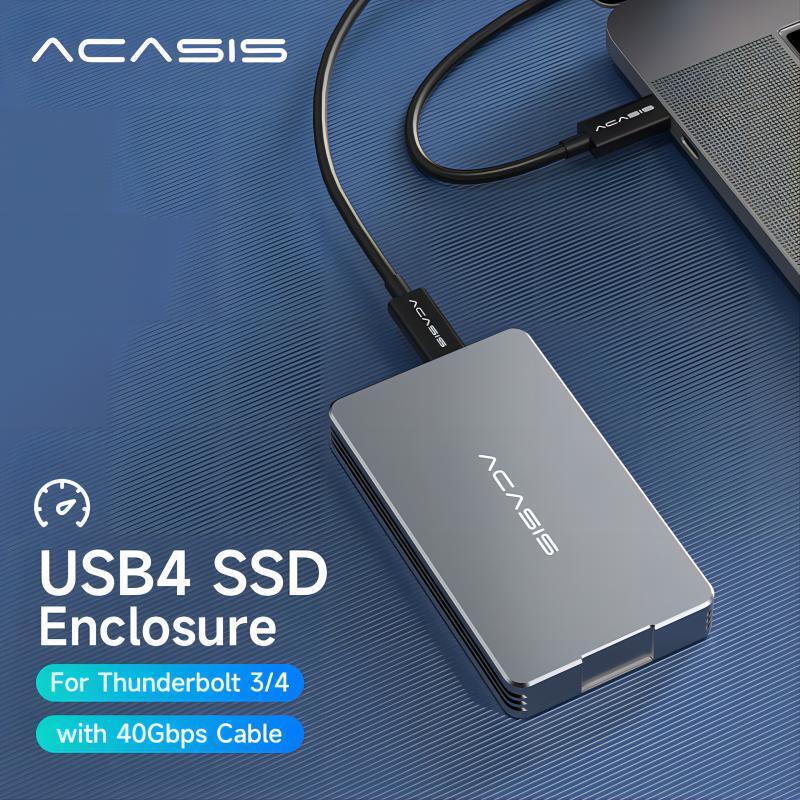 Acasis 40Gbps M.2 NVMe USB 4 Thunderbolt 3/4 SSD Enclosure