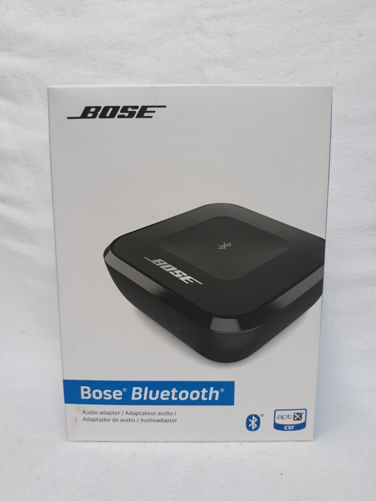 Bose Bluetooth Audio Adapter 727012-1300 8 Devices Black Stream Music Sealed