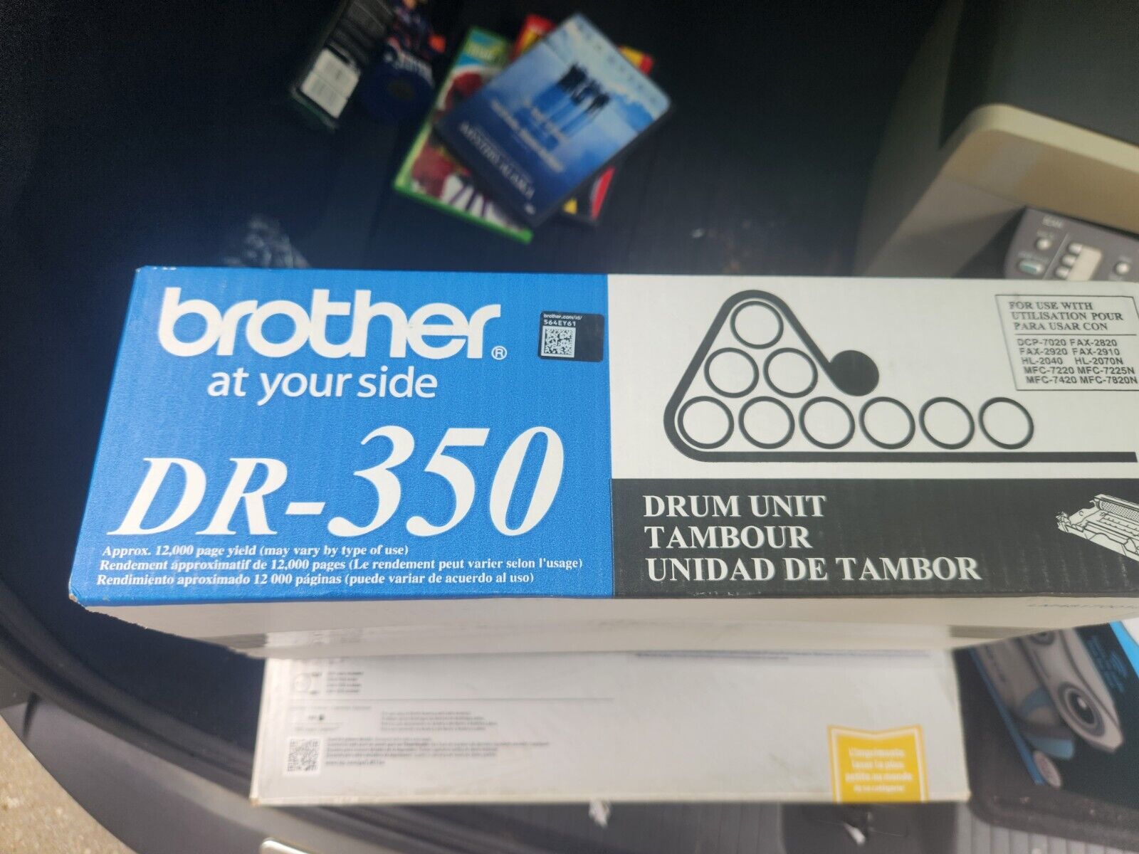 Genuine Brother DR-350 Printer Drum Unit Black NEW