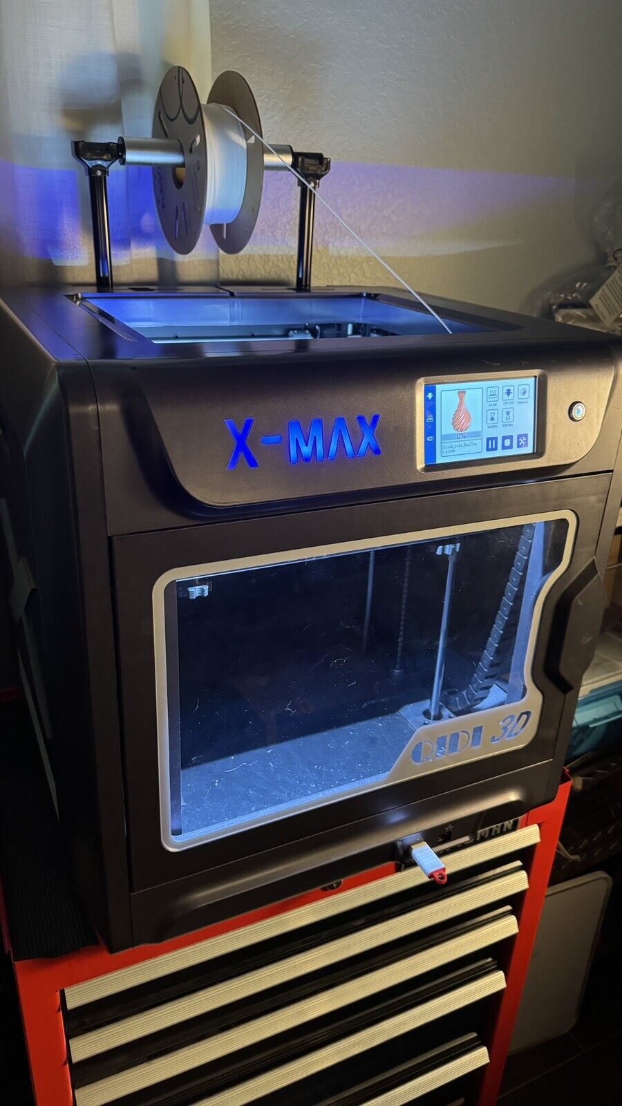 QIDI TECH X-max 3D Printer with High Temperature Extruder