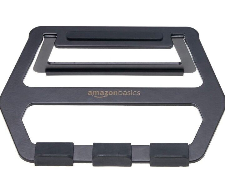 Amazon Basics Aluminum Portable Foldable Laptop Support Stand