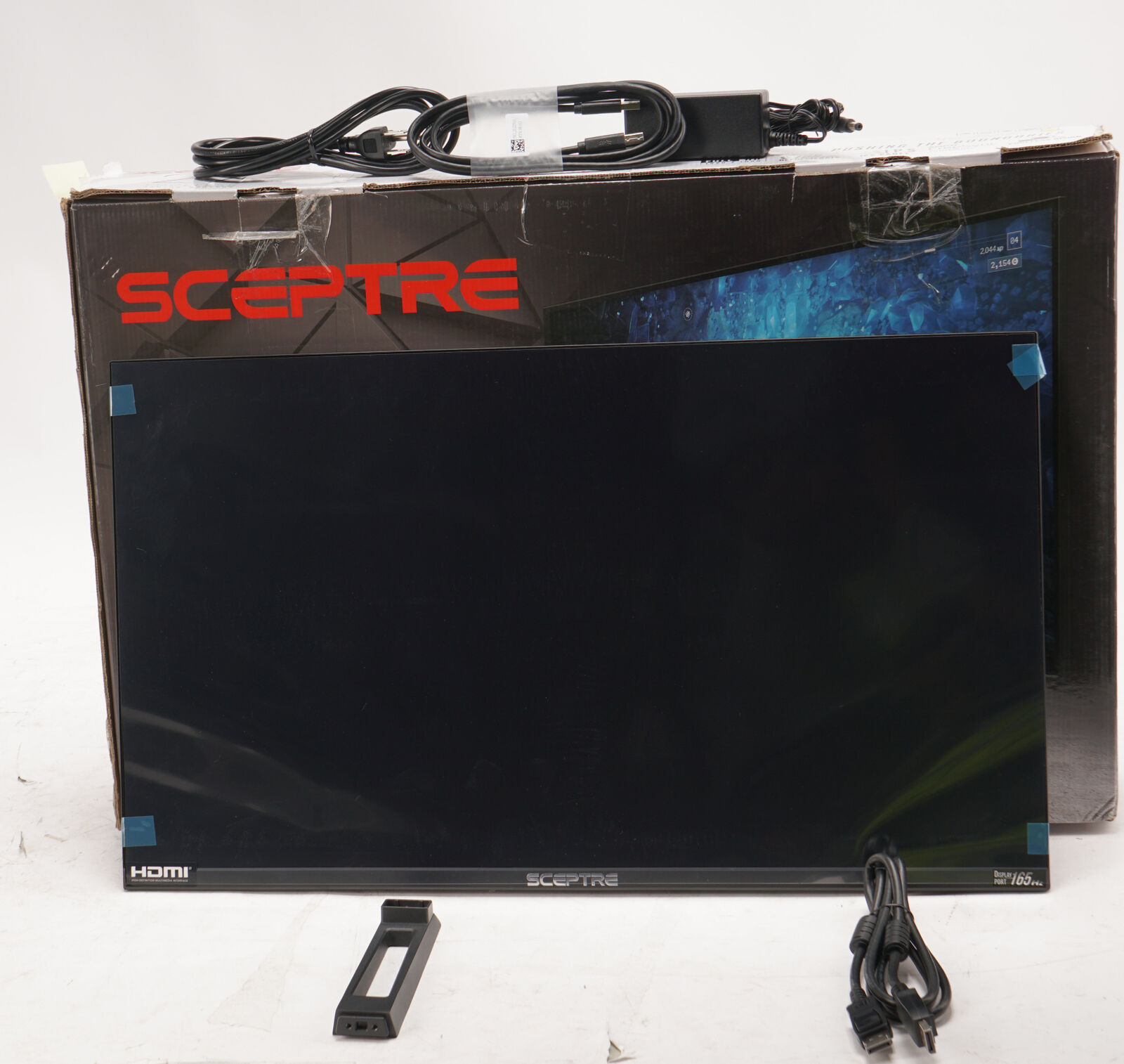 Sceptre 27 Inch FHD 1080p IPS Gaming LED Edgeless Wall Mountable Monitor Black
