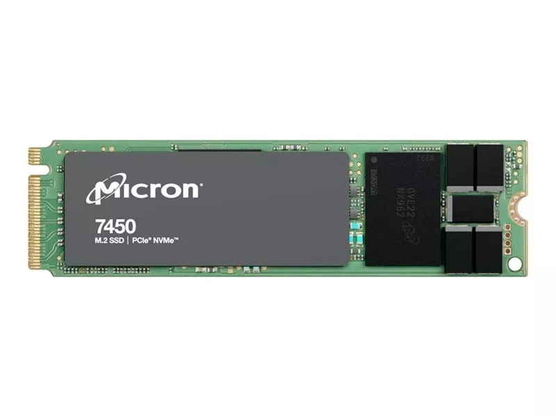 Micron MTFDKBA960TFR-1BC1ZABYYR 7450 PRO 960GB NVMe PCIe 4.0 M.2 22x80mm SSD