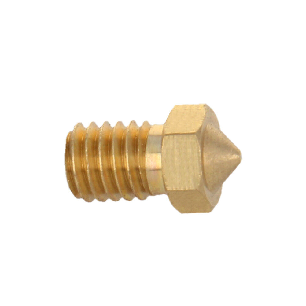 0.3-0.5mm M6 Brass Nozzle E3D Makerbot For 3mm V5 V6 J-head 3D Printer Extruder