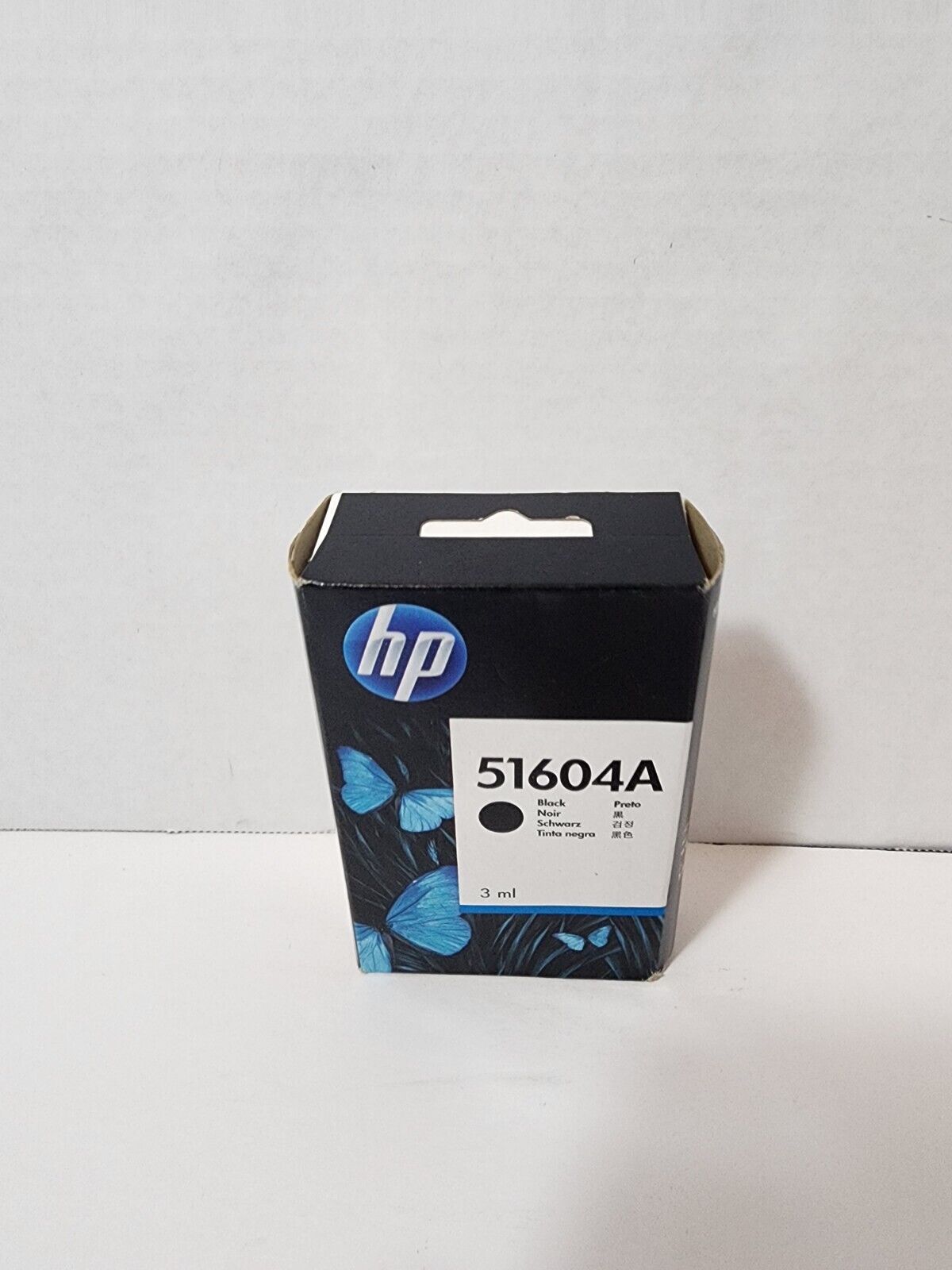 Genuine HP 51604A Black Ink Cartridge Factory Sealed  Warranty End Date Sep 2012