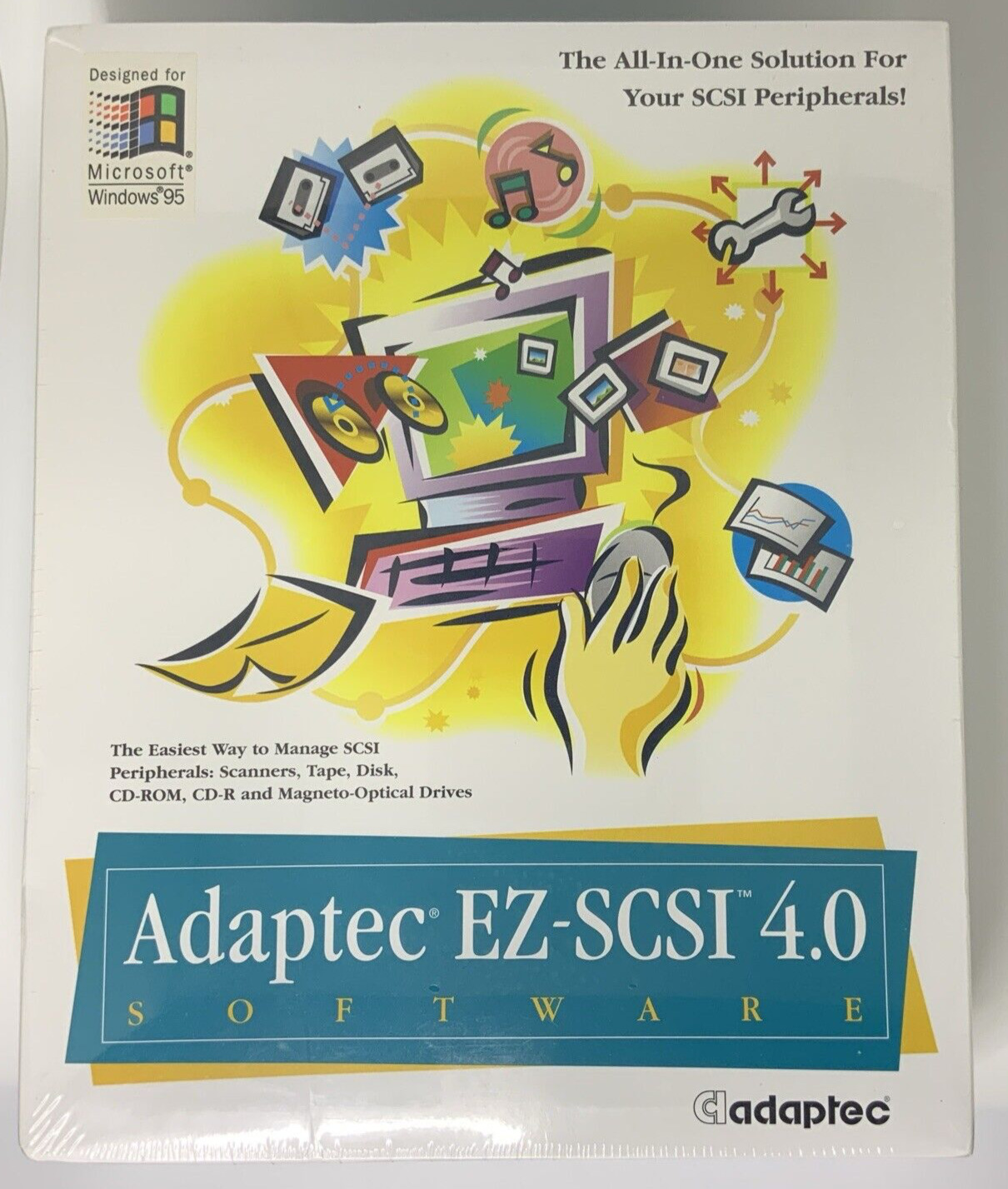 Adaptec EZ-SCSI 4.0 Software ( New )