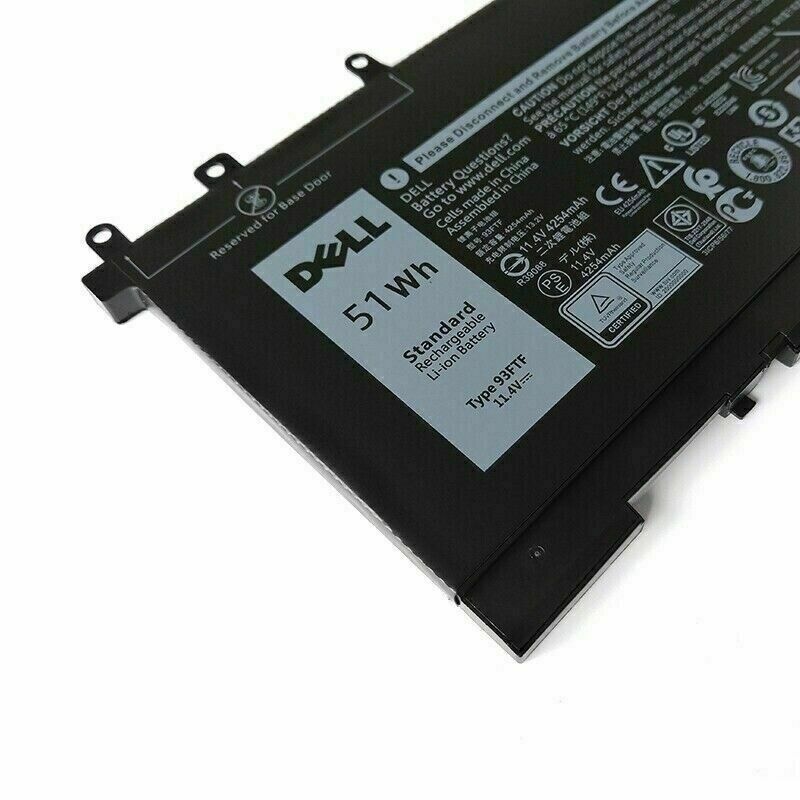 NEW Genuine 93FTF Battery For Dell Latitude E5280 E5290 E5480 E5580 D4CMT 83XPC