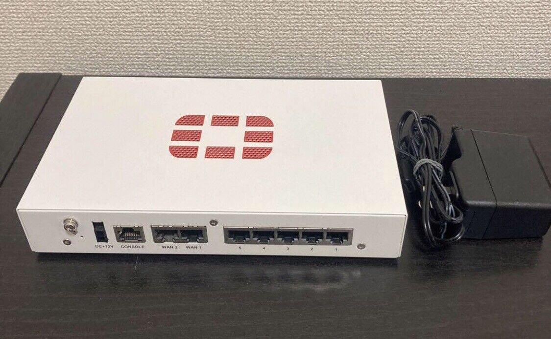 Fortinet Fortigate-50E FG-50E Network Security Firewall Initialized  Cable Japan