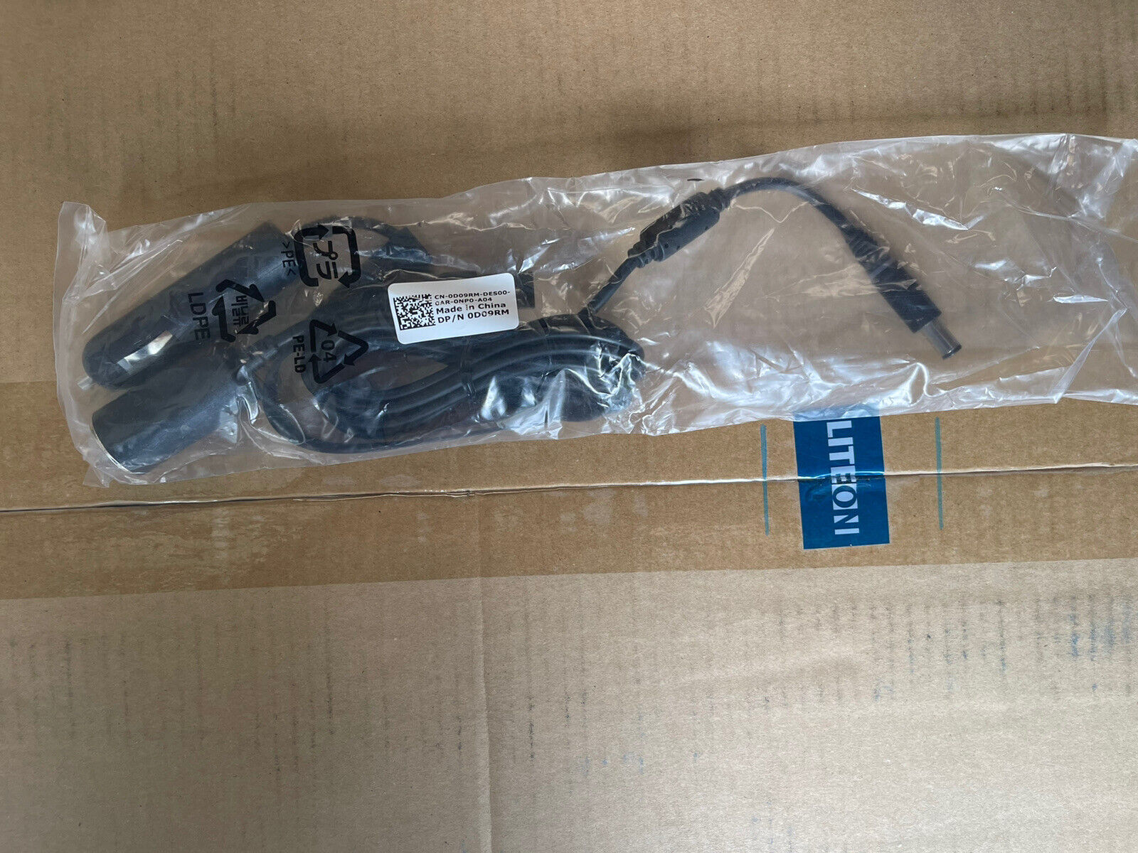 OEM ORIGINAL Dell Auto Car AirPlane 90W Laptop Charger Power Adapter 0D09RM