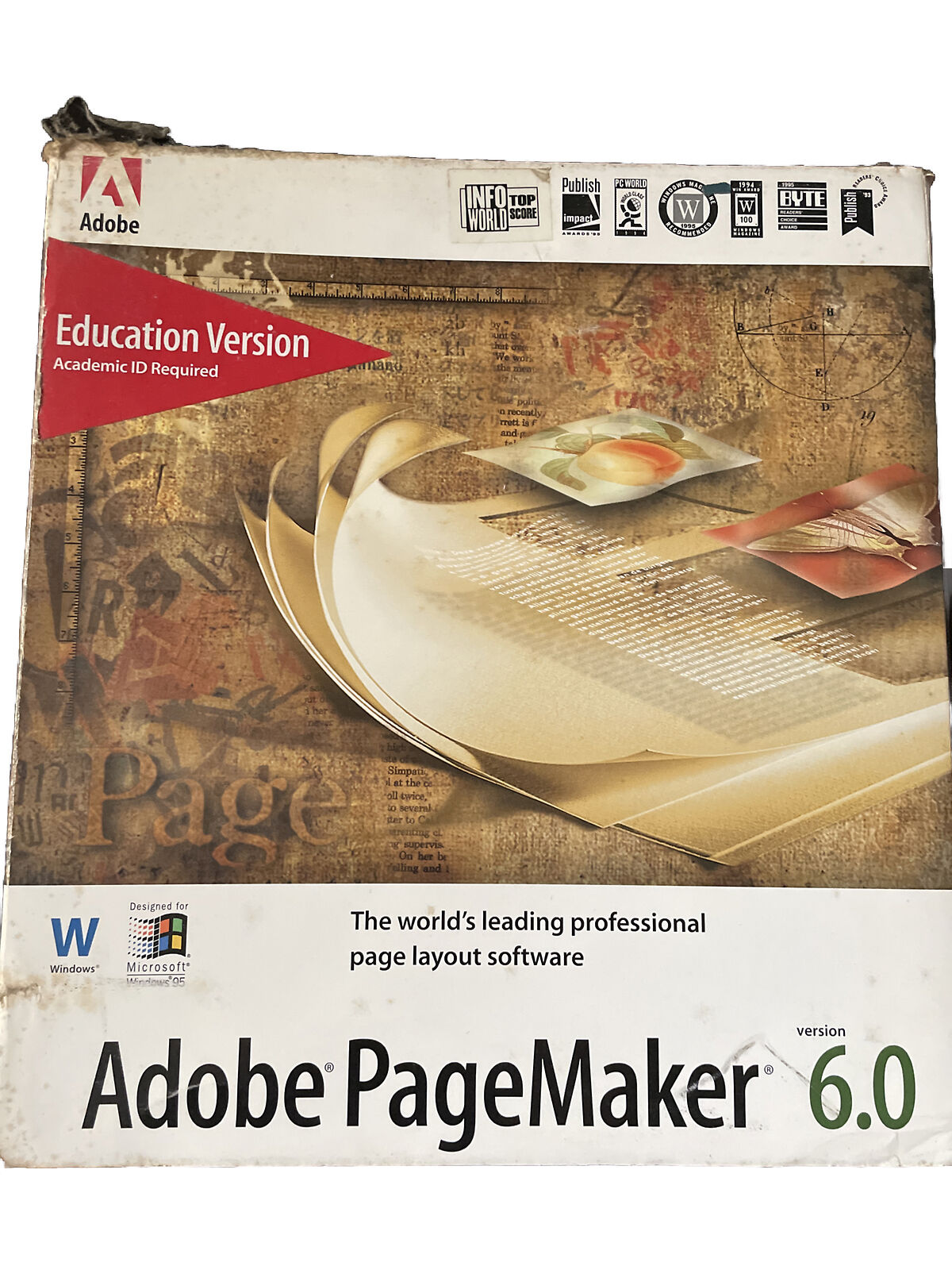 Adobe PageMaker 6.0 (Retail) (1 User/s) - Education Version