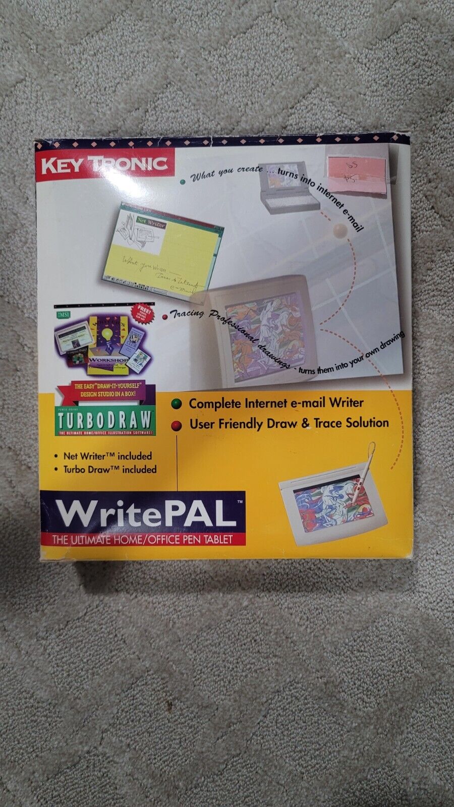 Key Tronic WritePAL Home Office Pen Tablet (open box)
