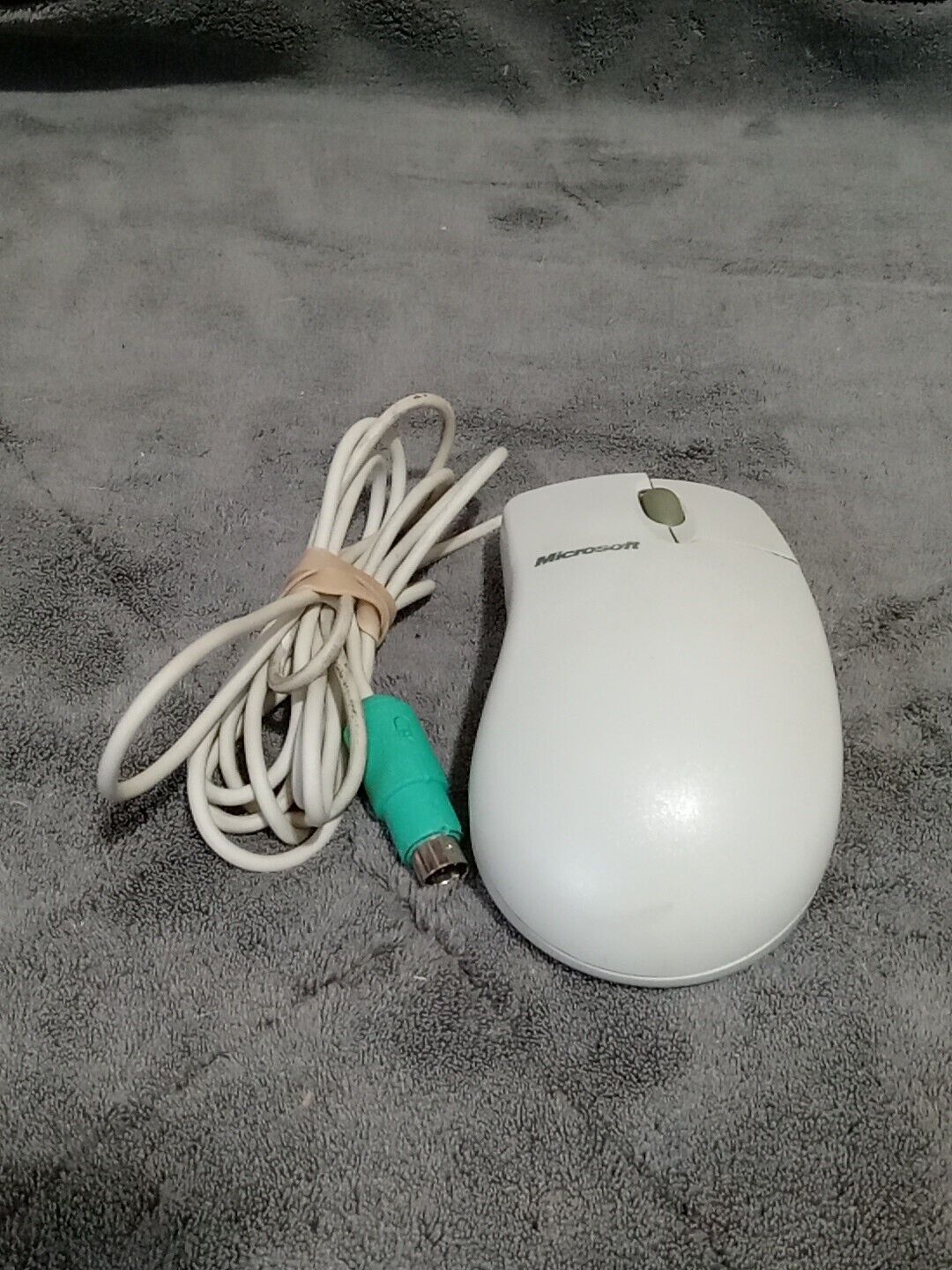 Microsoft IntelliMouse Vintage Ball Mouse 1.2A PS/2 Compatible PN X04-72167