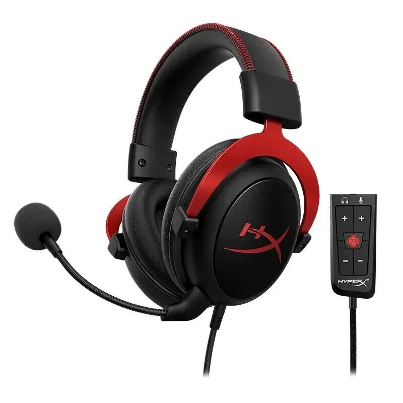 Cloud 2 II Game Wire Headset With HiFi 7.1 Microphone Game Headphone For PC PS4