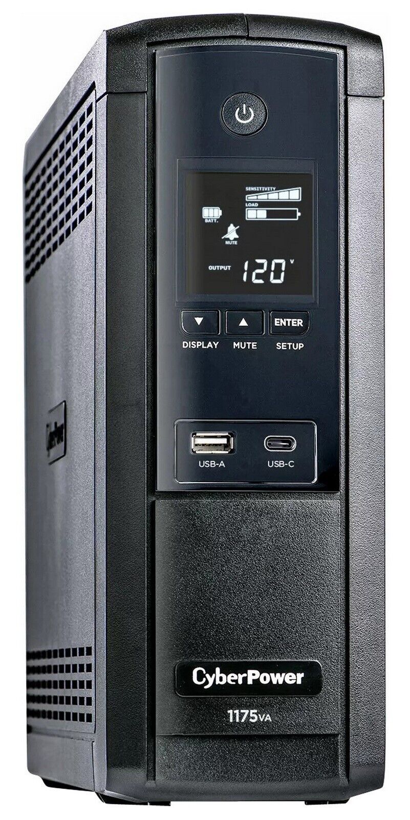 CyberPower 1175VA Battery Backup with Surge Protection & USB Charging S175UC