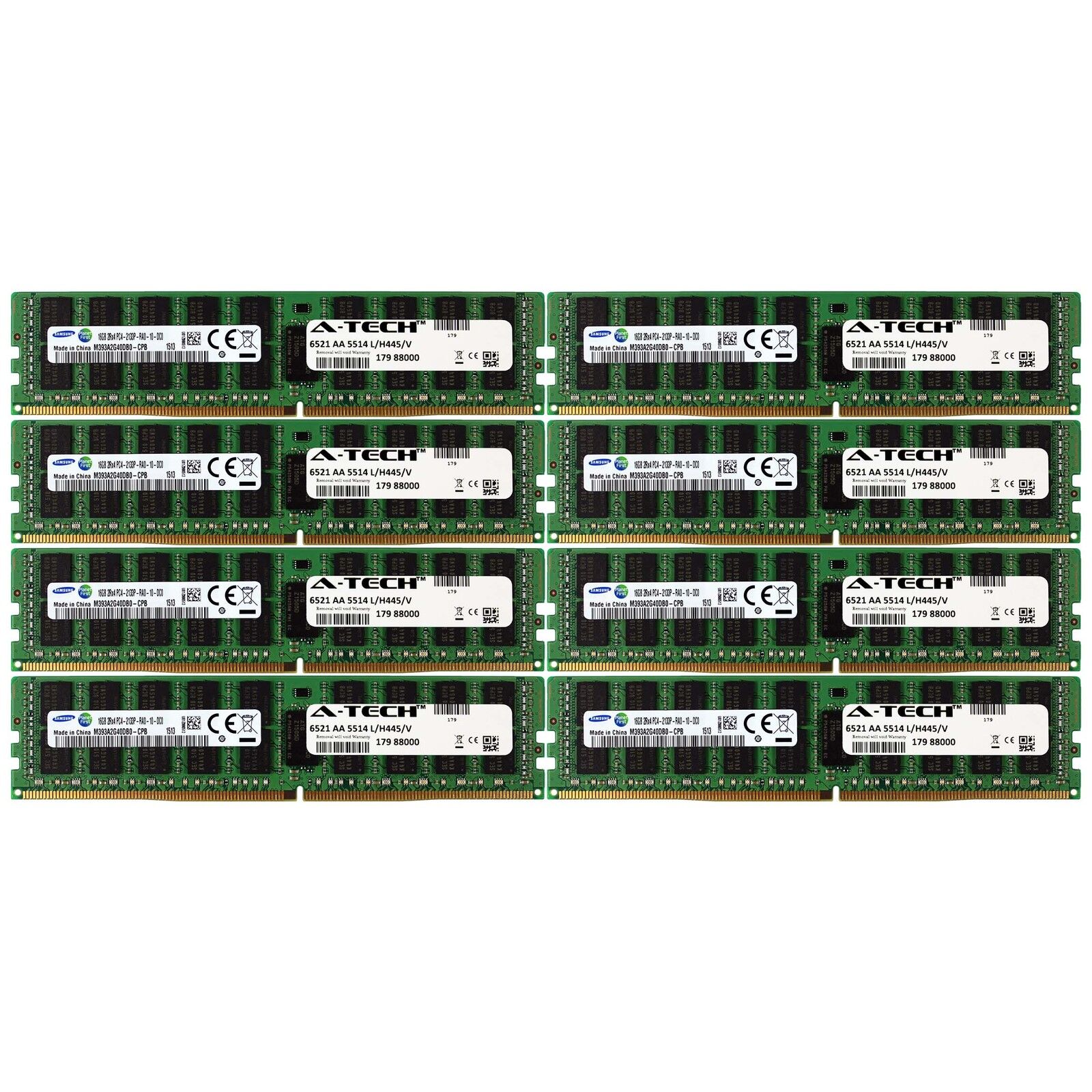 DDR4 2133MHz Samsung 128GB Kit 8x 16GB HP Apollo 4500 4200 726719-B21 Memory RAM