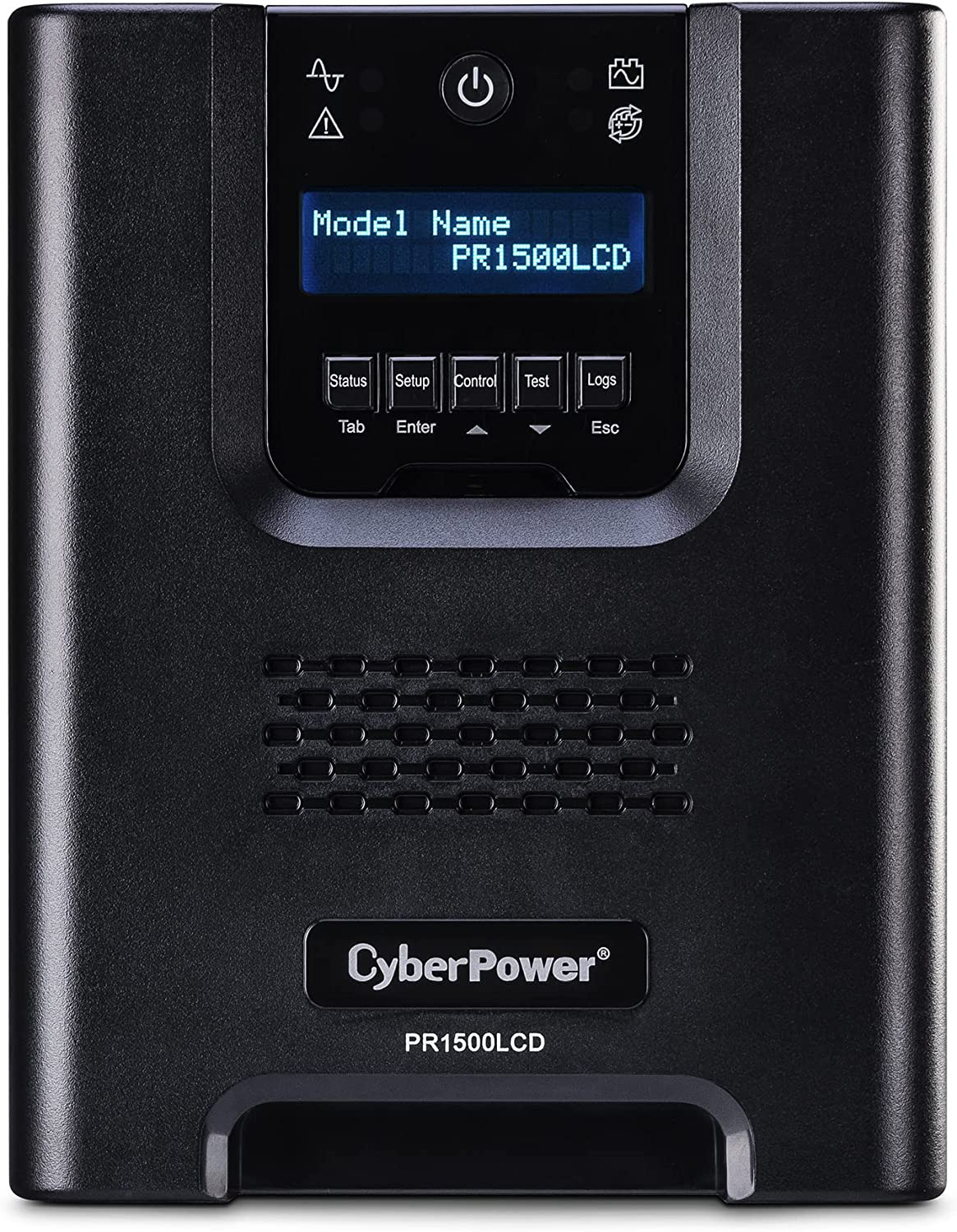 Cyberpower PR1500LCD Smart App Sinewave UPS System, 1500VA/1500W, 8 Outlets, AVR