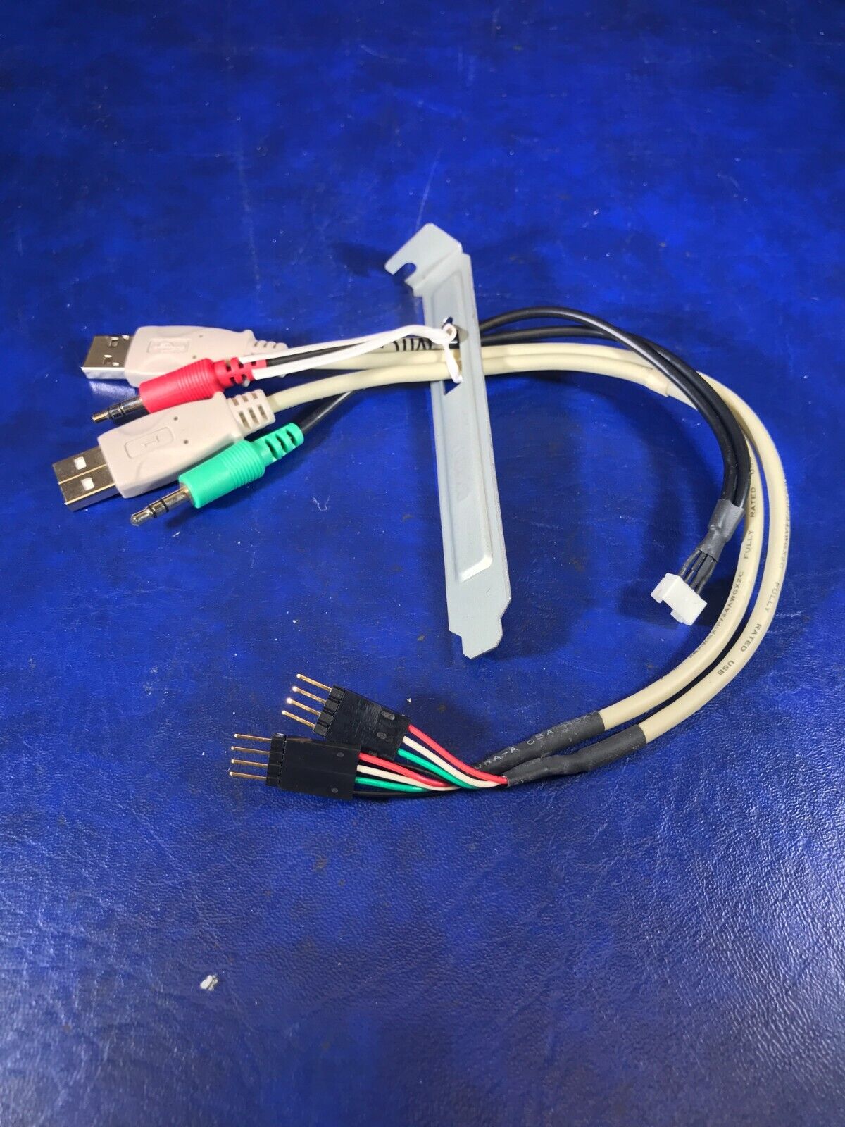 Vintage USB Mic/Audio Connector Cable Assembly