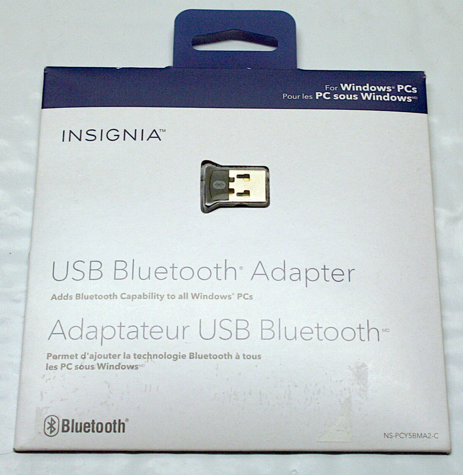 Lot of 10x New INSIGNIA BLUETOOTH 4.0 USB ADAPTER - NS-PCY5BMA2-C Open Box