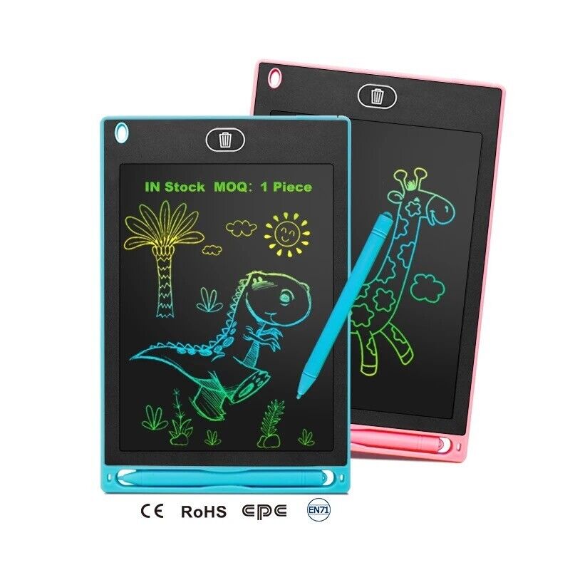 10 Packs  of 8.5 inch LCD Writing tablets, Individual wrap, BLUE&PINK AVAILABLE