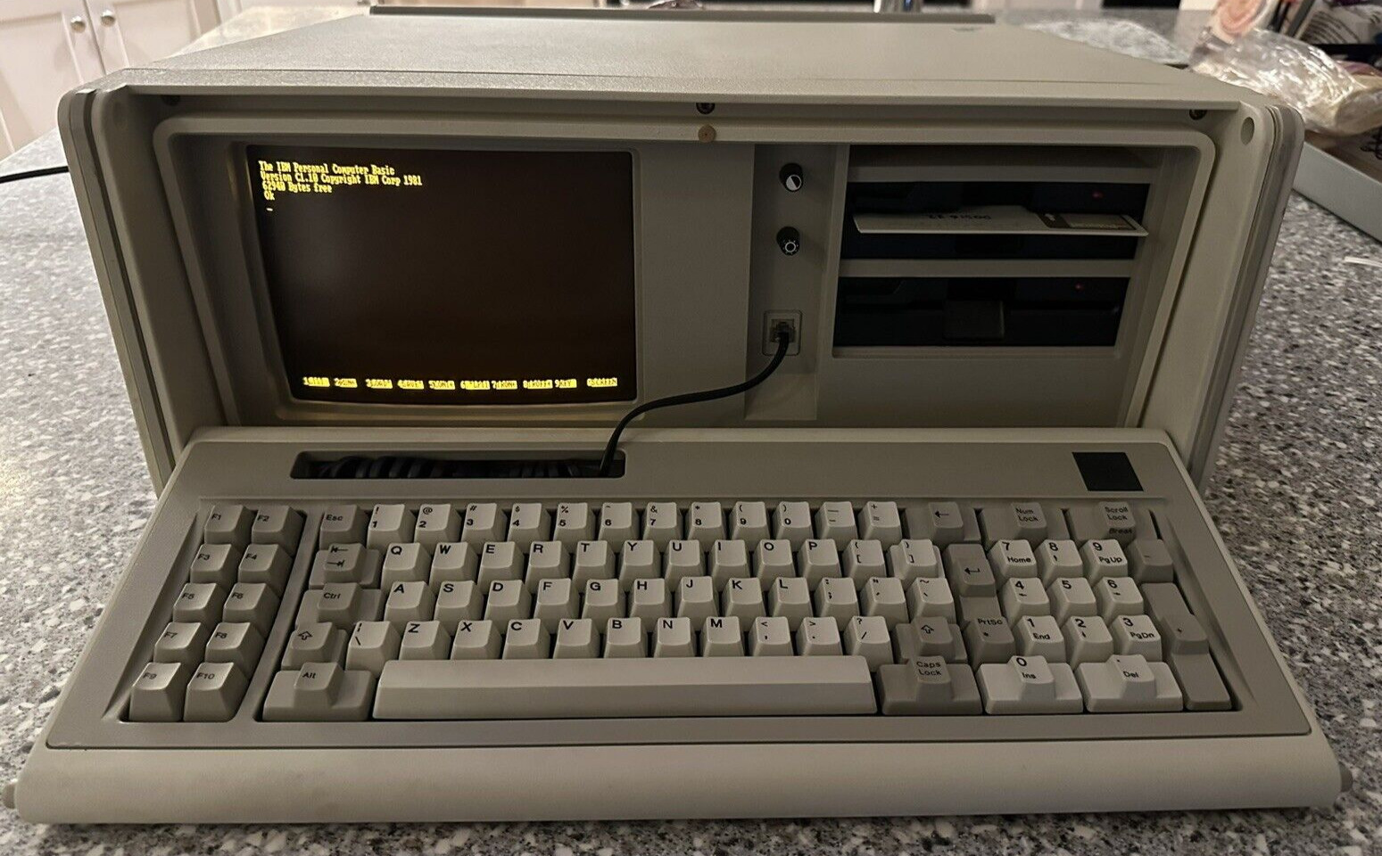 IBM 5155 \'Portable\' PC with Model F Keyboard | Excellent Working Condition