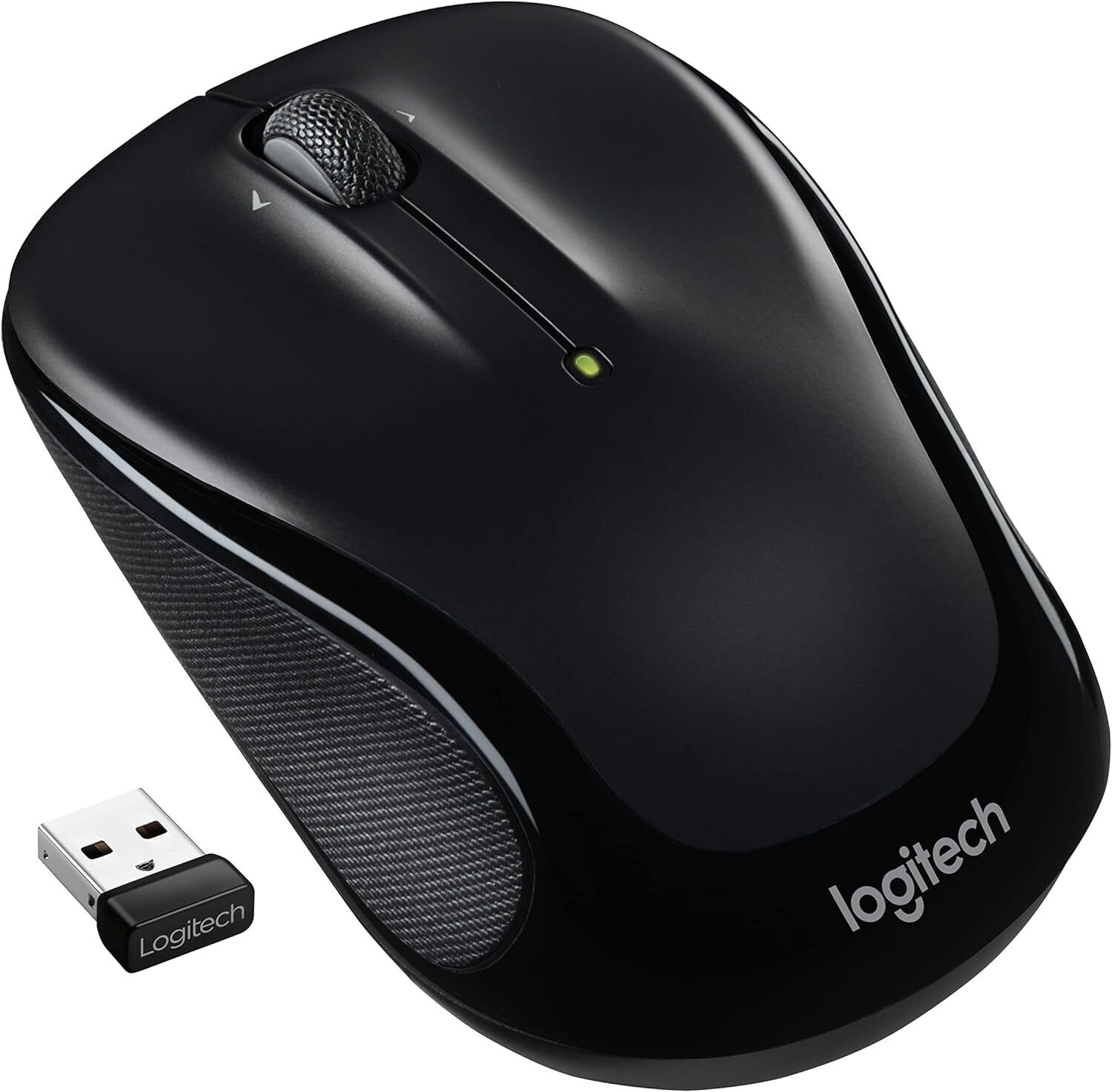 Logitech M325s Wireless Optical Ambidextrous Mouse for PC or Laptop - Black